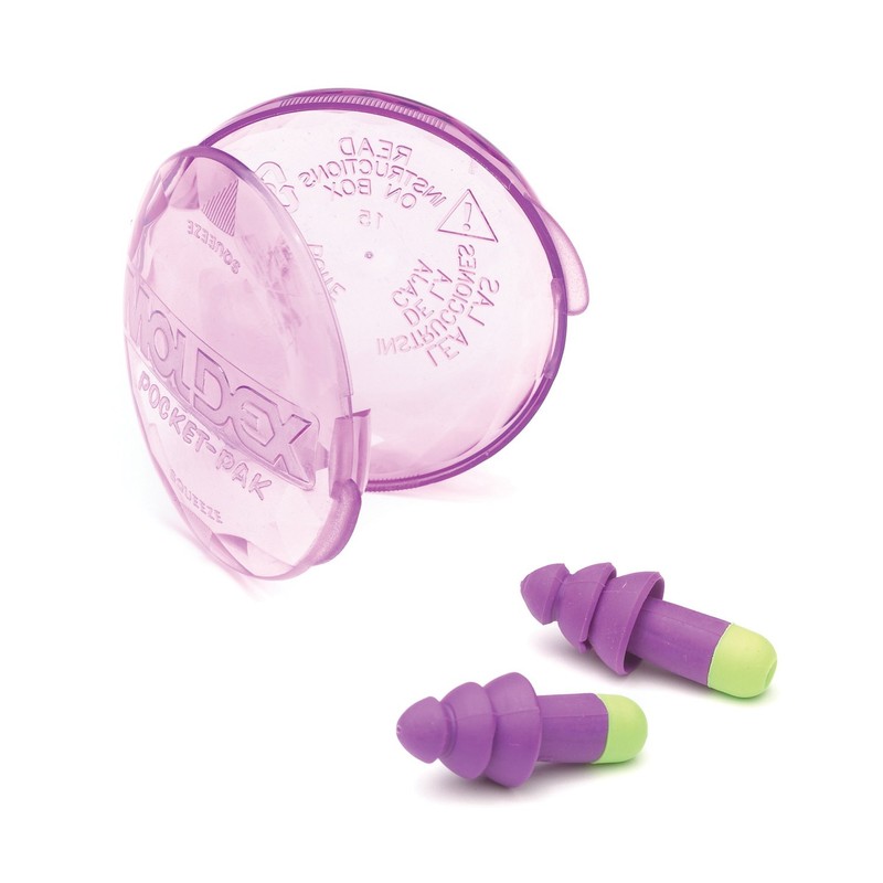 MOLDEX Rockets Purple 6400 Cordless, 1 Pair