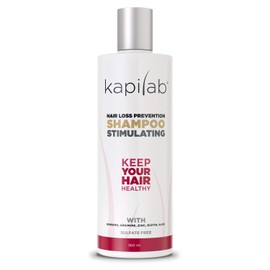 Kapilab Hair Growth Stimulating Shampoo 360 ml - Ensures Healthy Hair - Helps Prevent Hair Loss - Sulphate Free