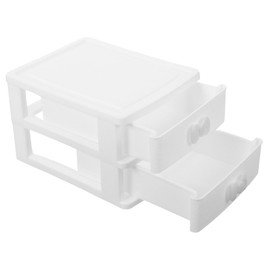 Alipis Storage Drawer Box Stationery Organizer Makeup Organizer Office Supplies Fashion Decorative