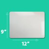 Flipside Products 9" x 12" Dry Erase Magnetic Boards, Lapboards