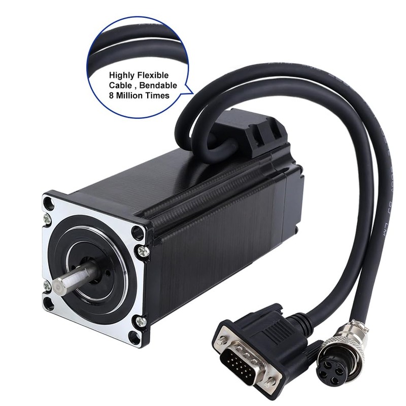STEPPERONLINE 1 Axis Stepper CNC Kit 3.0Nm(424.83oz.in) Encoder 1000PPR(4000CPR) Nema