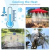 Bonviee Misters for Outside Patio - 75FT Misting Cooling System