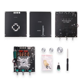 ANCLLO Bluetooth Power Amplifier Board with TDA7498E Chip 160W*2 Output Wide Voltage Input 12-38V Audio Power Amplifier Module for DIY Bluetooth Speaker