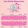 TINKRSTUFF Resin Jelly Rhinestones for Crafting with B7000 Jewelry Glue,