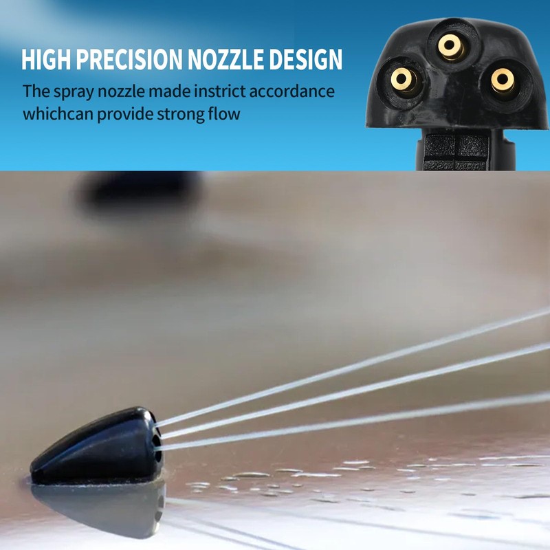 MDEOOSKY 2pcs Front Windshield Washer Nozzles, Replacement Windshield Wiper Nozzles,