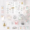 Wedding Stickers for Scrapbooking, 5Sheets 321PCS Wedding Scrapbook Stickers, Scrapbook