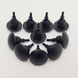 Gas Tank Rubber Bumper Pads for 1973-(Early)1984 Harley FX/FXE/Sportster: Kickstand Bumper Pad for 1989-2006 Softail, 1995-2005 Dyna, 1988-1986 Sportster XL - PACK OF TEN (10) - Replaces HD# 62126-66