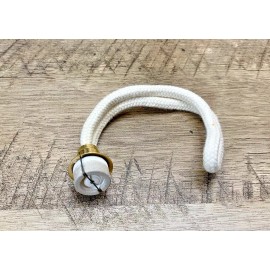 Unbranded 6 PCS *GOLD* CATALYTIC WICK FOR FRAGRANCE OIL LAMP NIB FITS LAMPE BERGER—SIZE:MD