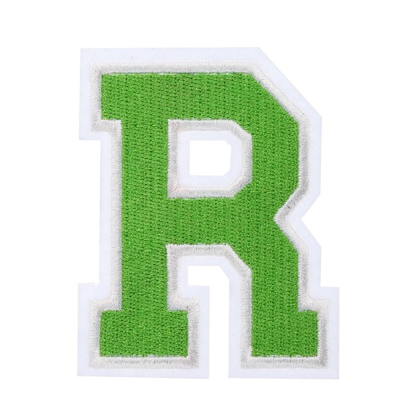 sourcing map Iron on Letter Patches, 3 Inch Letter R,
