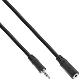 InLine 99934 1 m 3.5 mm Audio Cable 3.5 mm Black