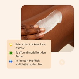 Health Labs Care Straffender Lipid-Balsam Glow On Body Pflege gegen schlaffe Haut Lipid-Komplex mit Koffein & Carnitin Für glatte, elastische Haut, 200 ml
