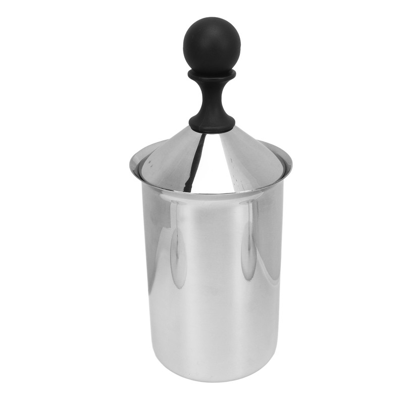 Coffee Frother Double Layer Versatile Manual Stainless Steel Milk Foamer