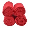 4Pcs Horse Leg Warp Self Adhesive Breathable Wear Resistant Animal
