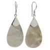 I-be, Mother of Pearl Drop Earrings 925 Silver 394704, Sterling