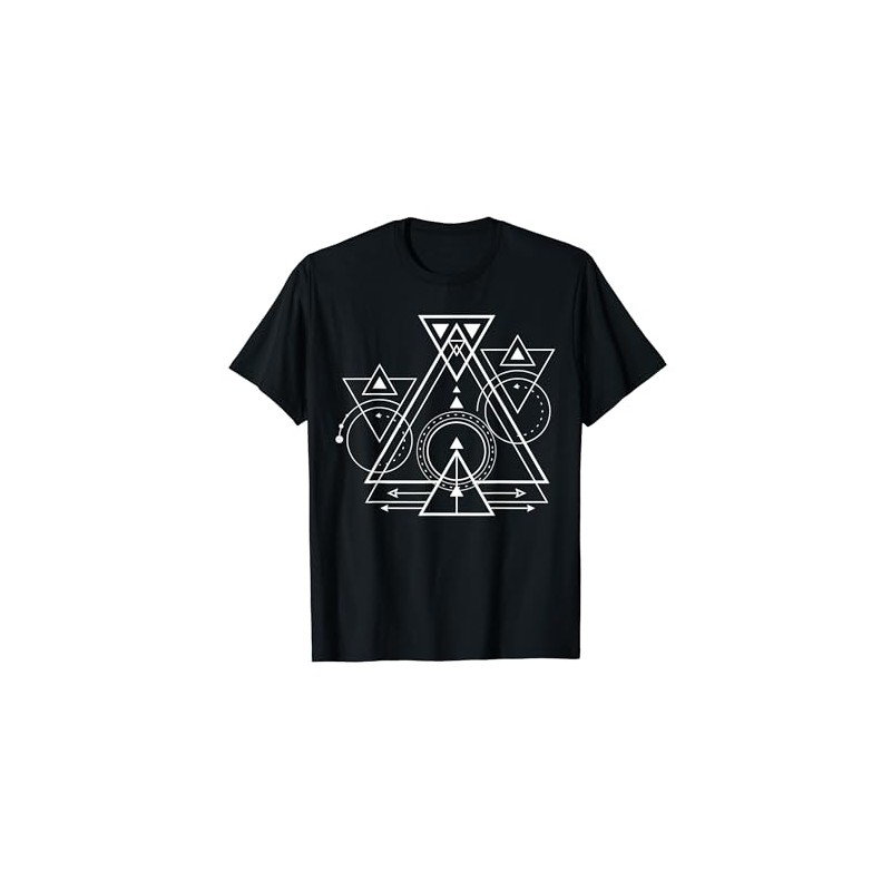 Geometric Shapes Circles Triangles T-Shirt