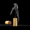 LURCH 240784 Waiter's Corkscrew Bottle Opener Foil Cutter Smokey Grey