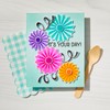 HERO ARTS Party Fans Bundle Stamp and Cut, Metal