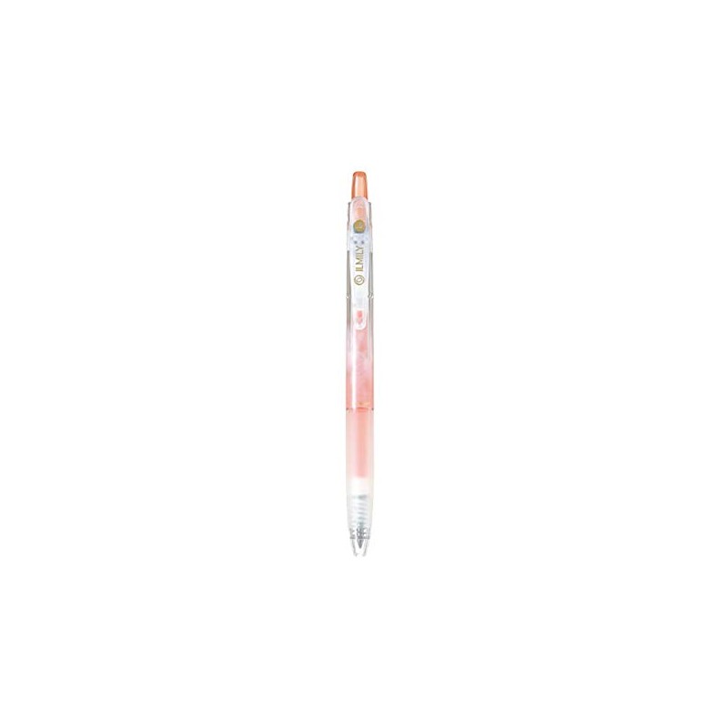 Illuminated Pale Tone Gel Ink Ballpoint Pen (Pale Tone Orange