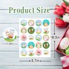 120 Pcs Easter Stickers, 1.5 Inch Easter Happy Sticker,Easter Stickers