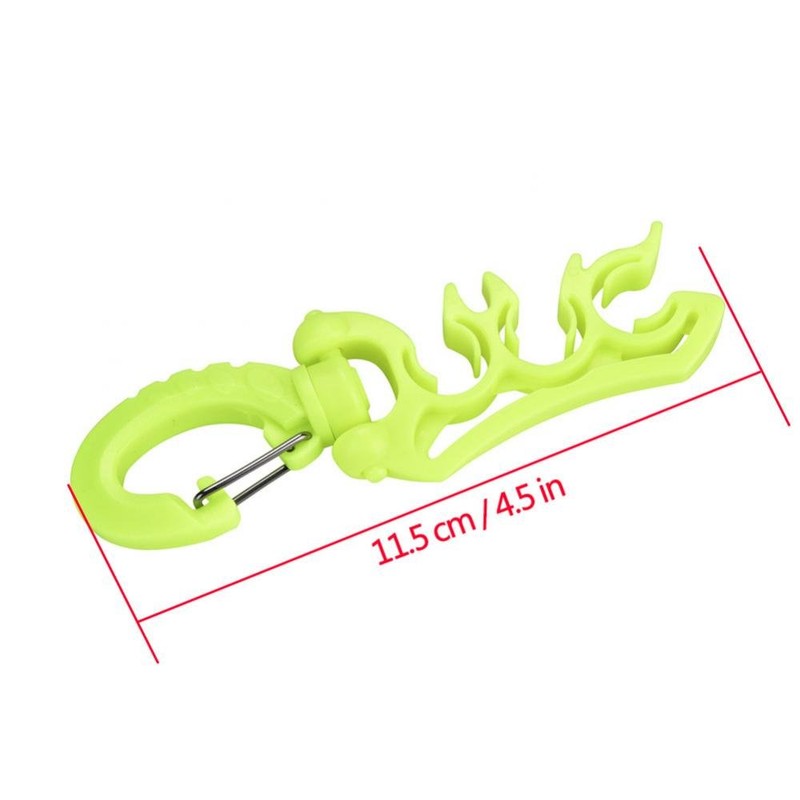 Diving Regulator Hose,3 Colors Underwater Scuba Diving Plastic Double BCD