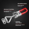 Pack of 10 Tension Clasps, Box Lock with Screws, Lever