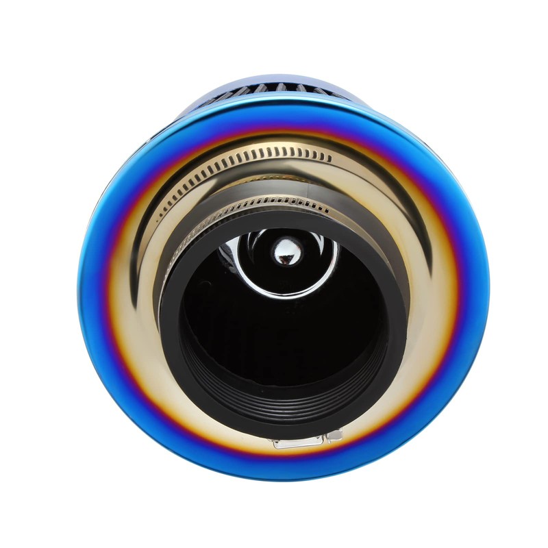 Skyplanet 76mm 3" Universal Intake Air Filter High Mesh Cone(Black)