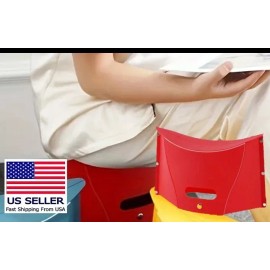 Unbranded Portable Fordable Card Stool Outdoor Camping Fishing Picnic Hiking Easy Carry