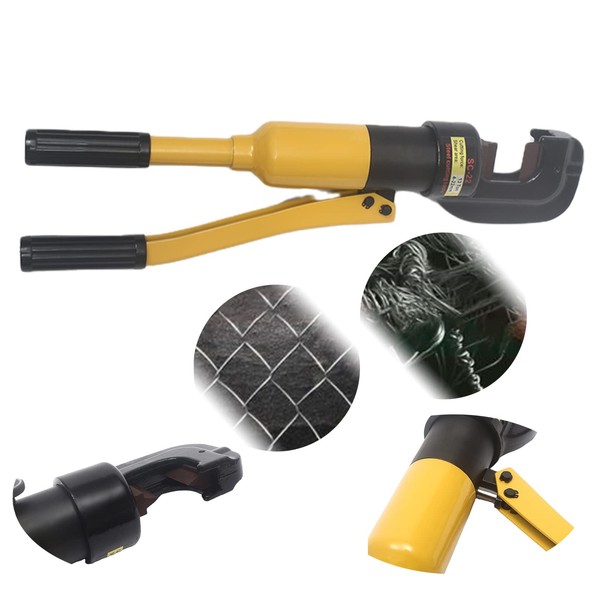 8 Ton Handheld Hydraulic Rebar Cutter w/Allen Wrench for 0.6"