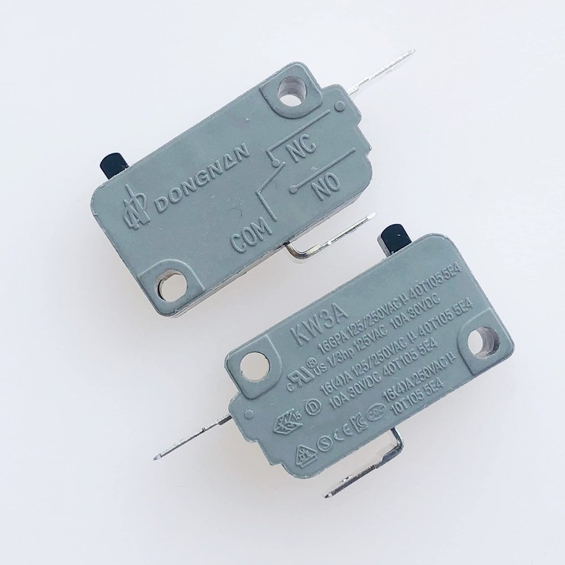 KW3A 16A 125V/250V Microwave Oven Door Interlock Switch Normally Close
