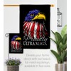 Trump Flag Engle Ultra MAGA Garden Flag Americana Political President