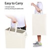 Odonata Slim Laundry Hamper Handles Collapsible Laundry Basket Thin Dirty