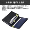 Legare Business Card Holder, Men's Card Case, Two-Tone Genuine Leather,