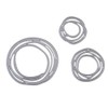 3 Pcs Scribble Circles Cutting Dies,DIY Scrapbooking Artist Metal Cutting