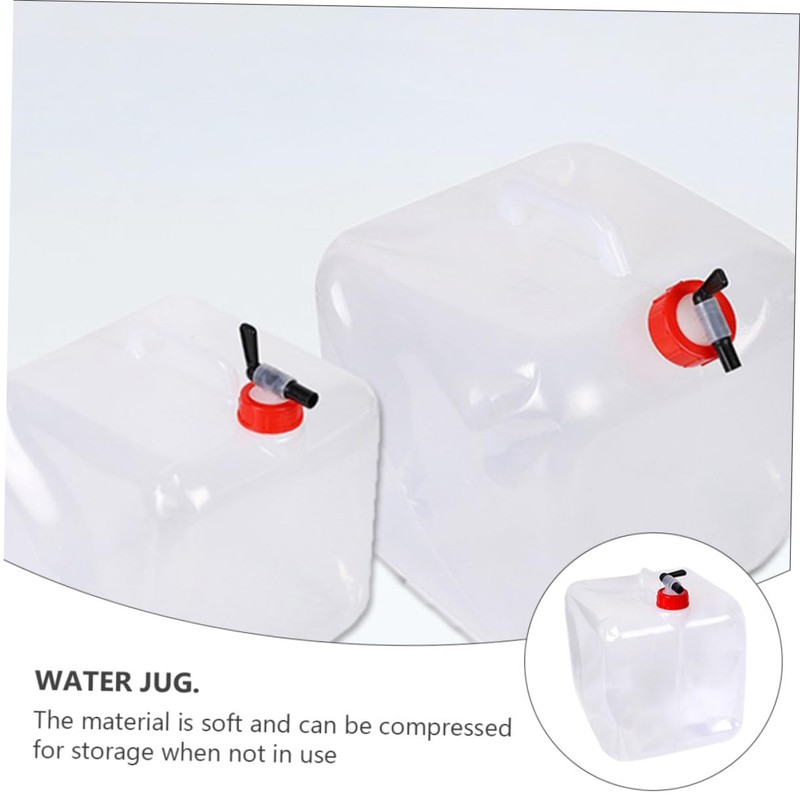 Outanaya Camping Water 15L Collapsible Water Container Large Capacity Outdoor