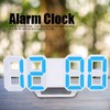 3D LED Digital Clock Bedroom Desktop Snooze Alarm Clock Home