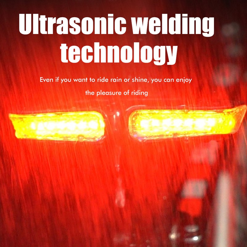Bike Tail Light Rechargeable Waterproof Ultra Bright 20 LEDs Rear