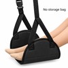 Adjustable Airplane Footrest for Comfortable Travel – Portable Dacron Foot