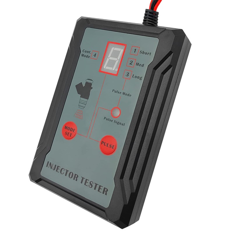 Domary Fuel Injector Tester and Adapter for Diagnosis Cleaning of