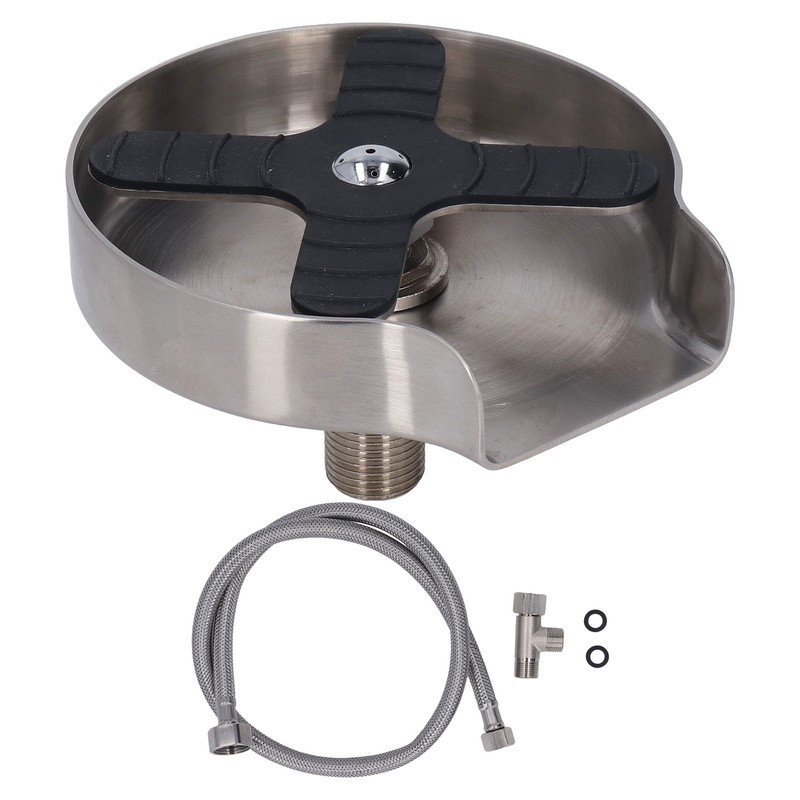 Kitchen Sink Glass Rinser High Pressure Automatic Cup Washer with