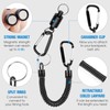 3pcs Fly Fishing Magnetic Net Release Holder Fishing Lanyard Magnetic