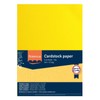 Vaessen Creative Florence Cardstock Paper Yellow 216gsm A4 Pack of