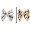 Christmas Concepts® 21cm Reversible Sequin Bow - Luxury Accessories (Silver