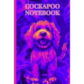 Cockapoo notebook: a cute dog notebook for all ages. Bright and cheerful