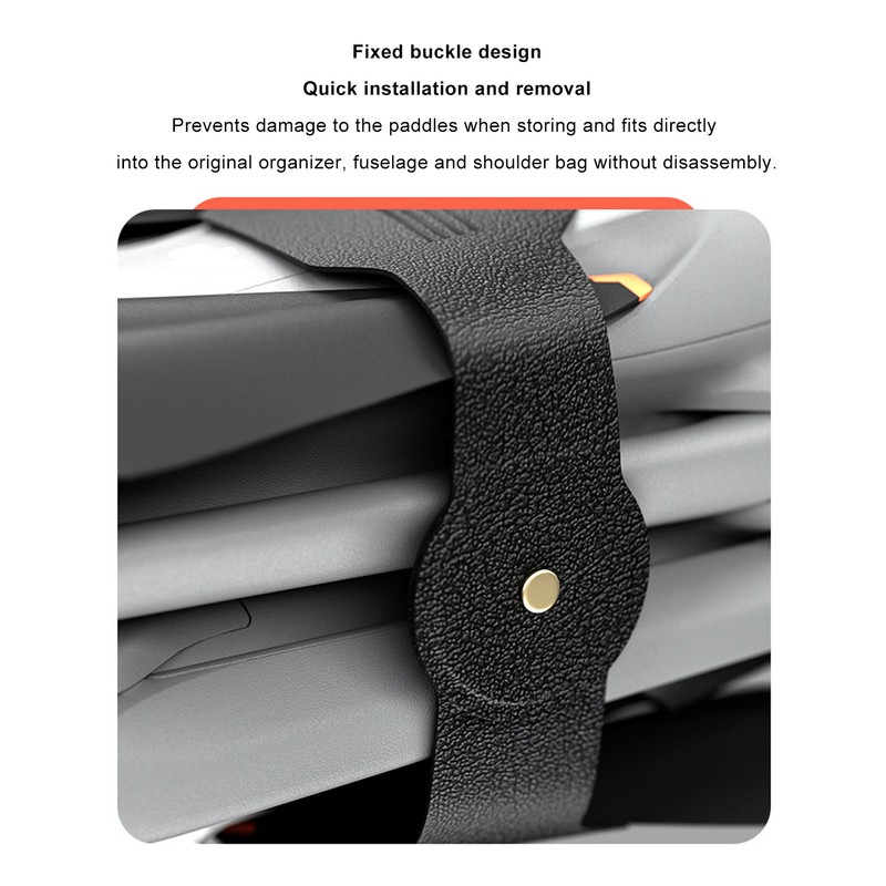 Drone Propeller Guard Strap Soft PU Crush Proof Strong Ductile