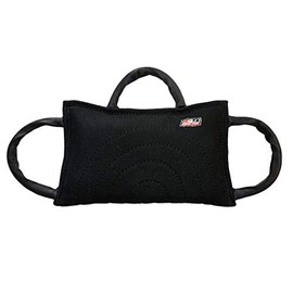 Redline K9 3 Handle Bite Suit Material Gusset Dog Tug Toy (Electric Blue)