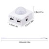 GOMING Motion Sensor COB LED Light Strip 16.4ft(5M) Natural White