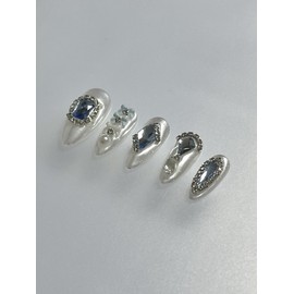 Creambell Handmade Nail Tips - Long Point (Stiletto) / 크림벨 수제네일팁 - 롱 포인트(스틸레토)