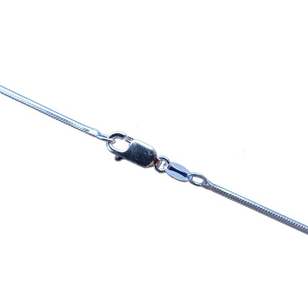 The Magic Zoo Sterling Silver Snake Chain with Lobster Clasp