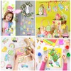 WEINIBAO Wooden Easter Pendants, Pack of 24 Wooden Easter Pendants,