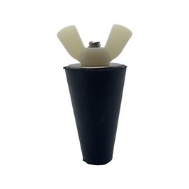 Lamprey Hardware #1-5 Universal Rubber Winter Plug for 1/2 inch to 1 inch Holes - Tapered Variety Multipurpose LHTP15 (1)